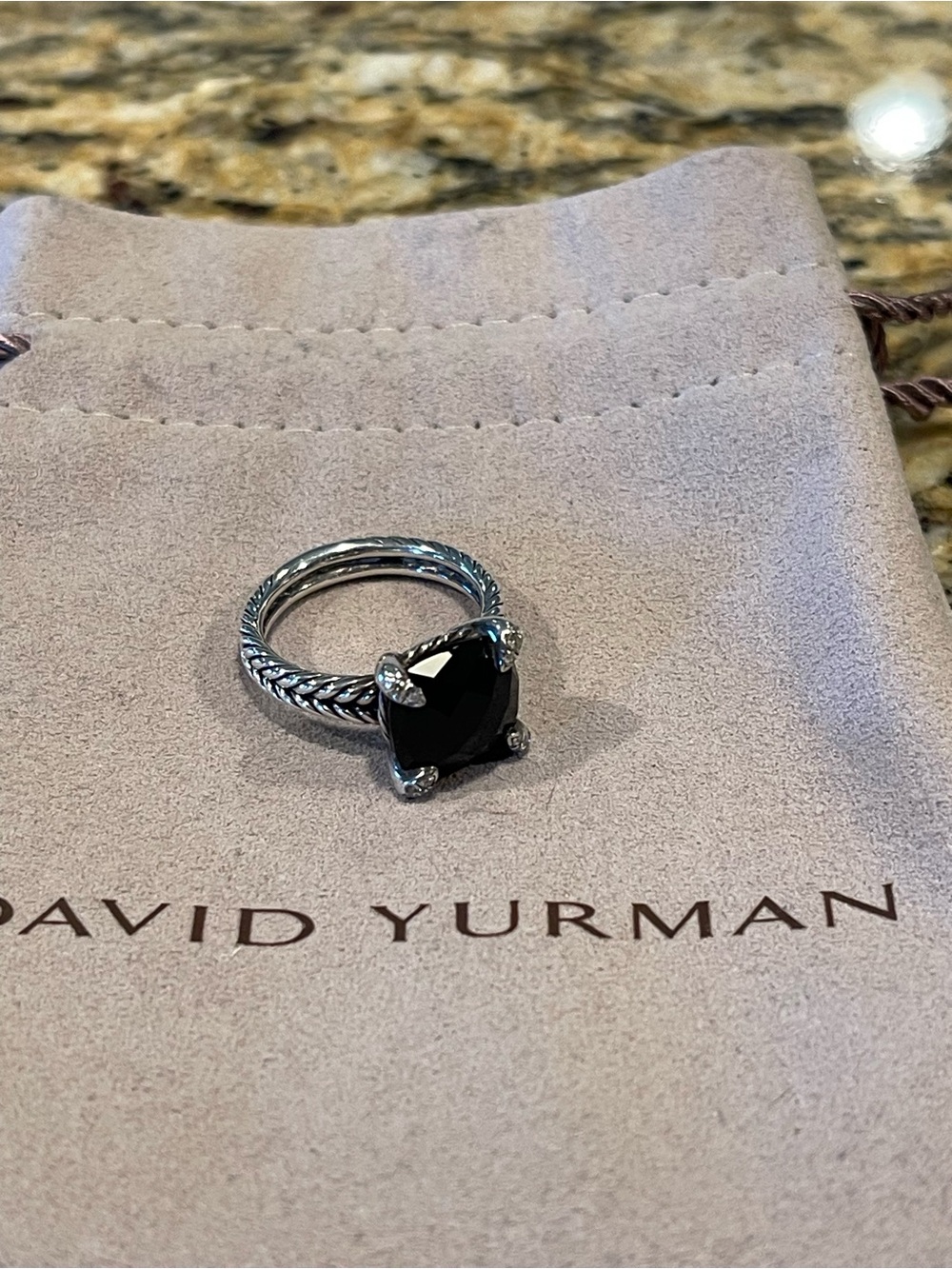 David Yurman Chatelaine Ring Size 7